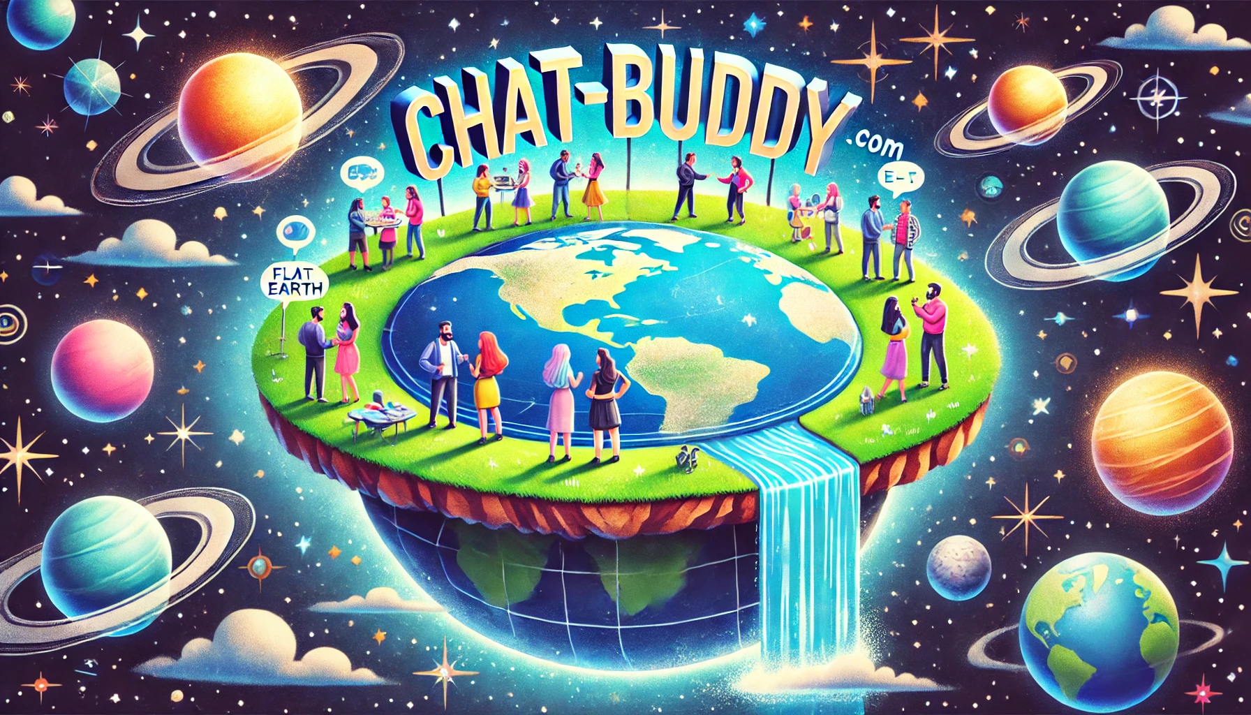 Dive into the Unique World of Flat Earthers in Online Chat Rooms